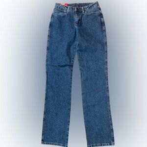 NWT Wrangler Cowboy Cut Slim Fit High Rise Blue Jeans Size 7